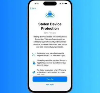 霞浦苹果授权维修店分享被盗设备保护功能开启方法 