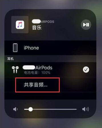 霞浦苹果14音频维修点分享iPhone14音频共享设置方法 