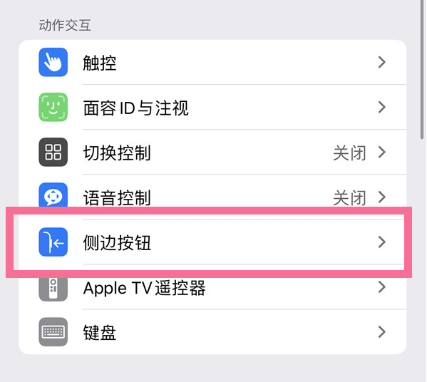 霞浦苹果14维修店分享iPhone14 Plus侧键双击下载功能关闭方法 